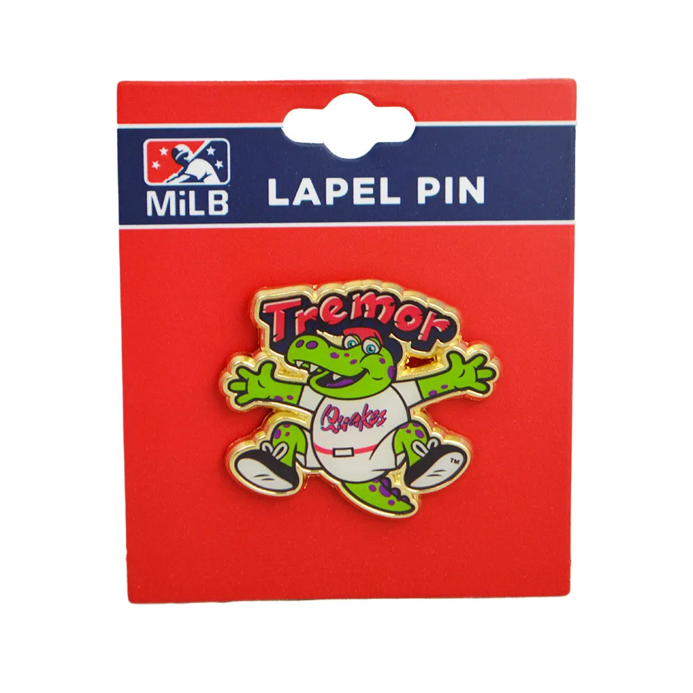Rancho Cucamonga Quakes Lapel Pin- Tremor