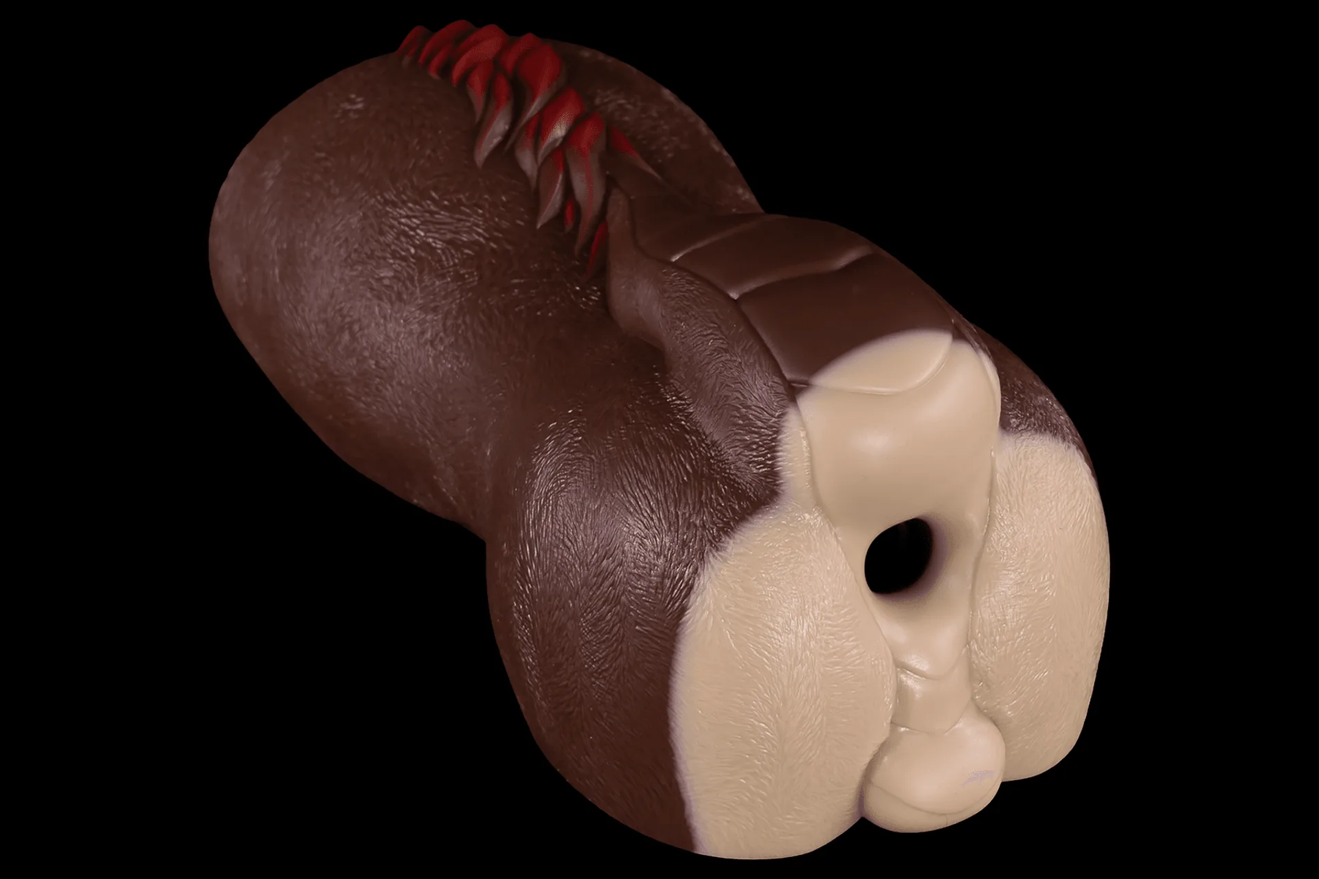Kaleb der behaarte Drache Butt