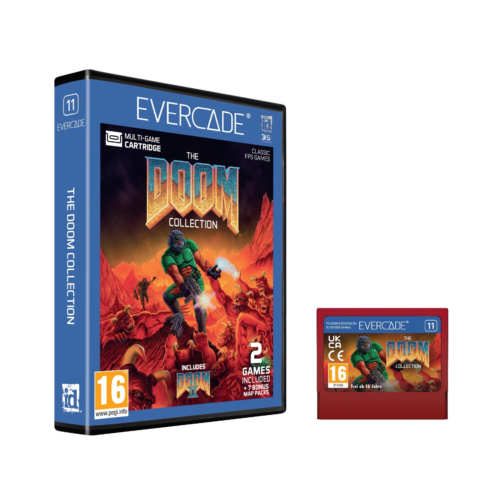 Evercade The Doom Collection: Cartridge-Guide