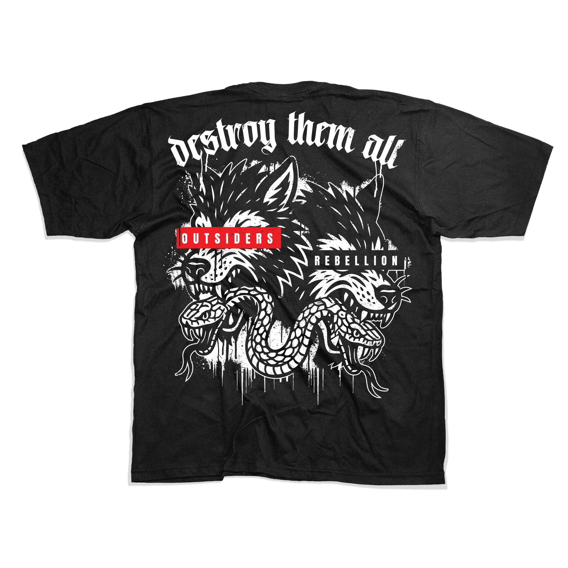 Nutrex Wolf Head T-shirt: Størrelses- og plejeguide