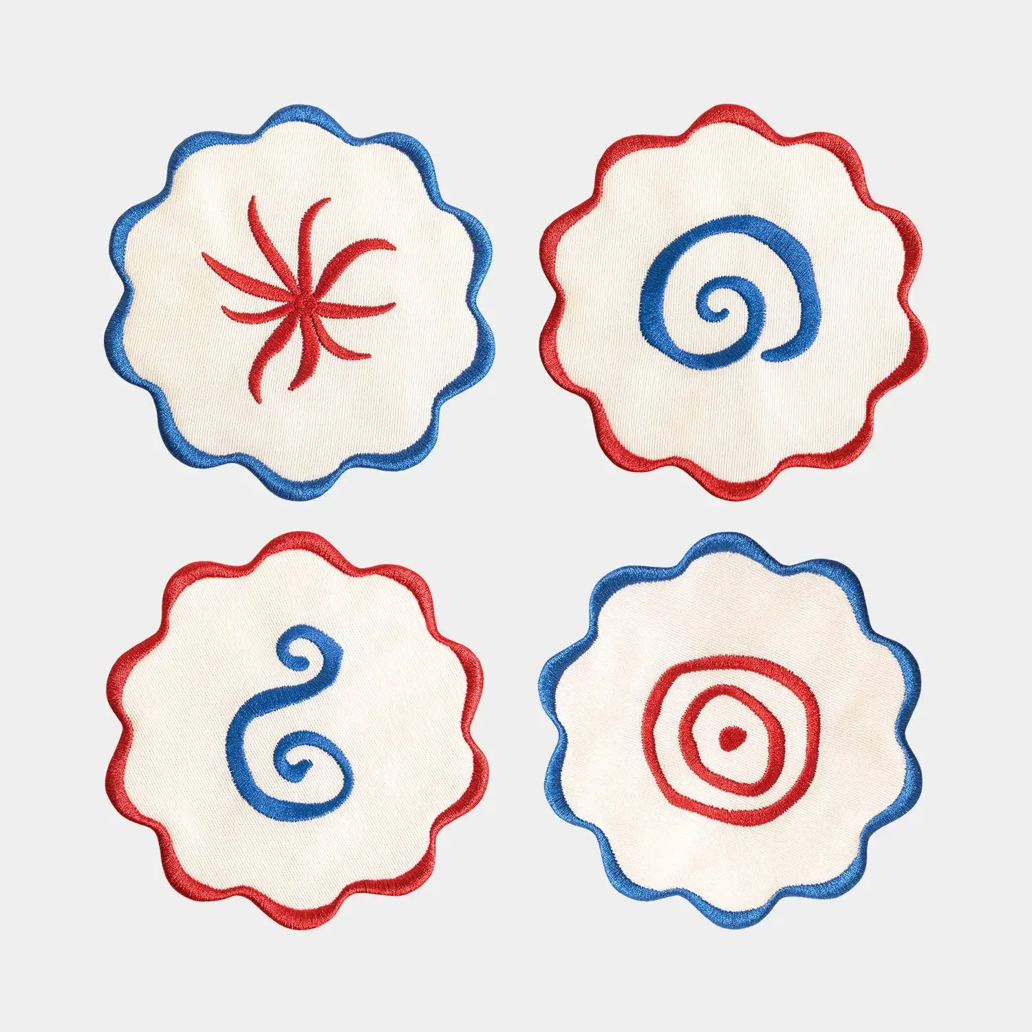 Octaevo Cocktail Coasters - Amalfi (Set of 4)
