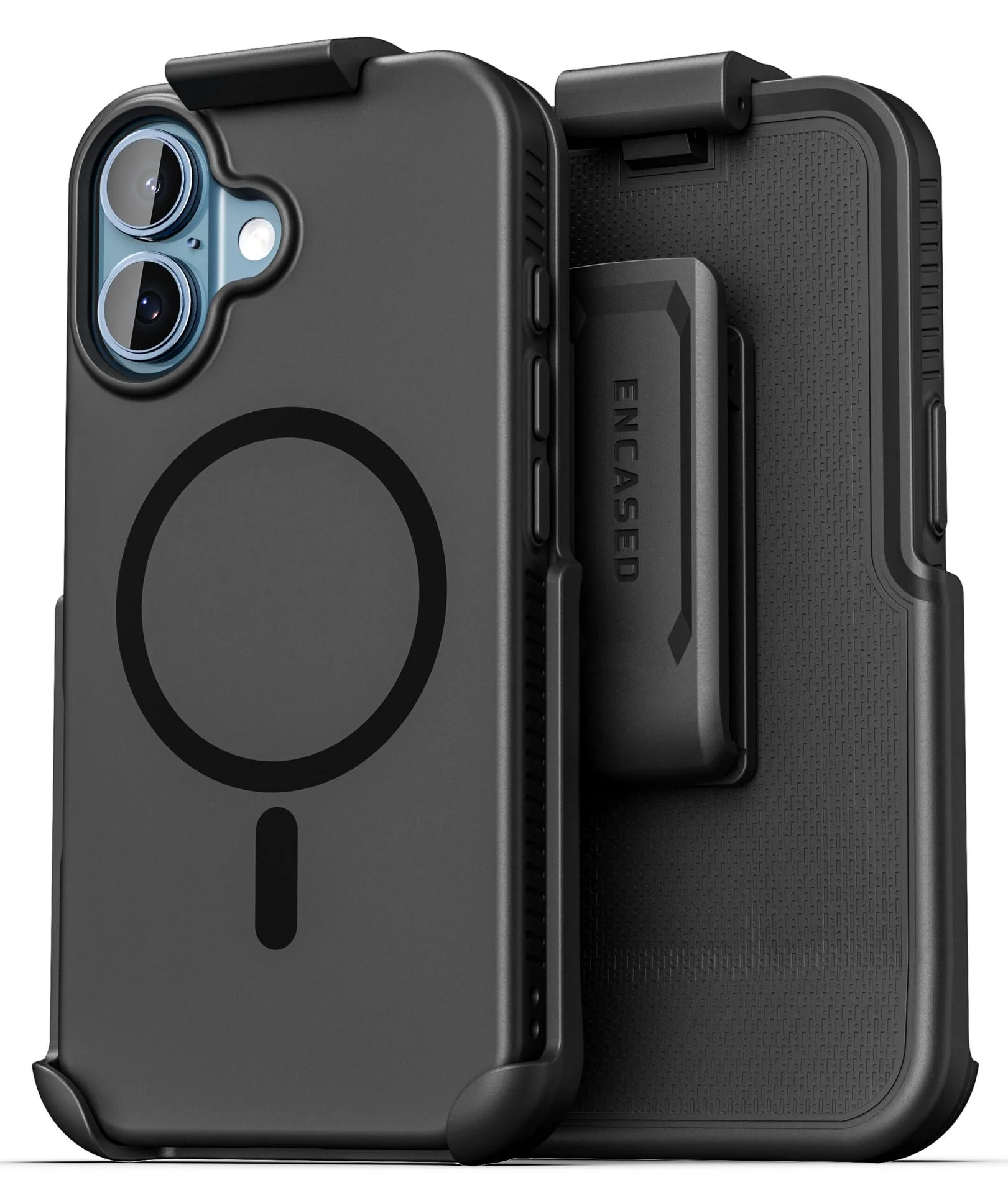 iPhone 17 SlimShield Case with Belt Clip Holster - Encased