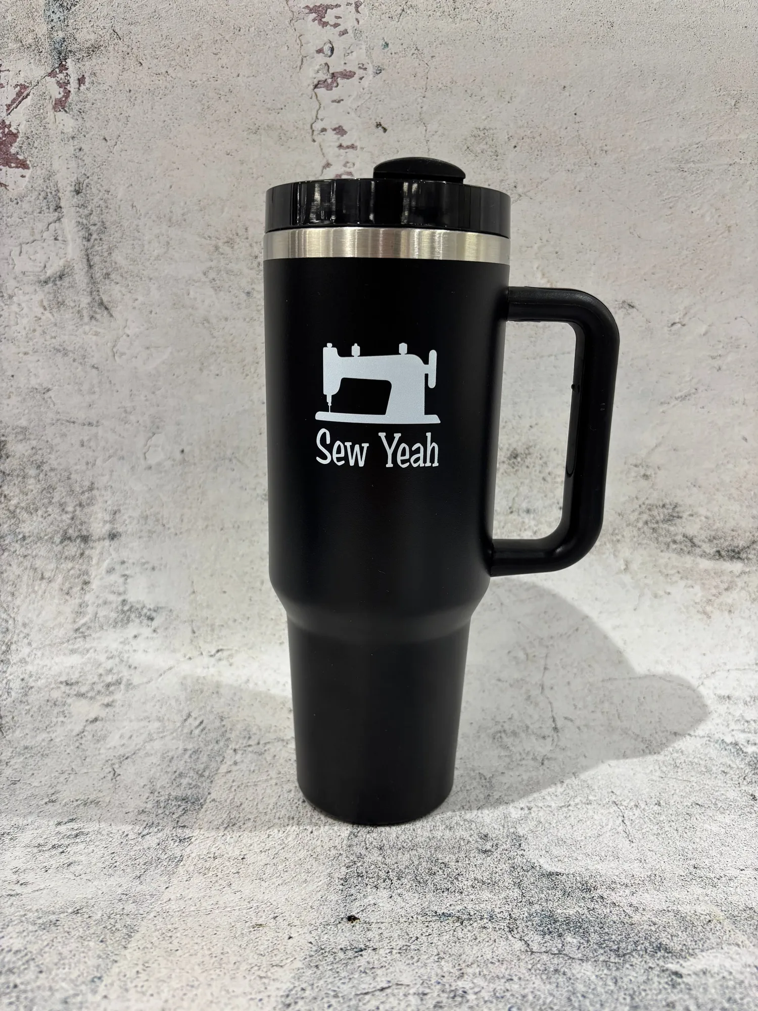 Sew Yeah Tumbler - Black