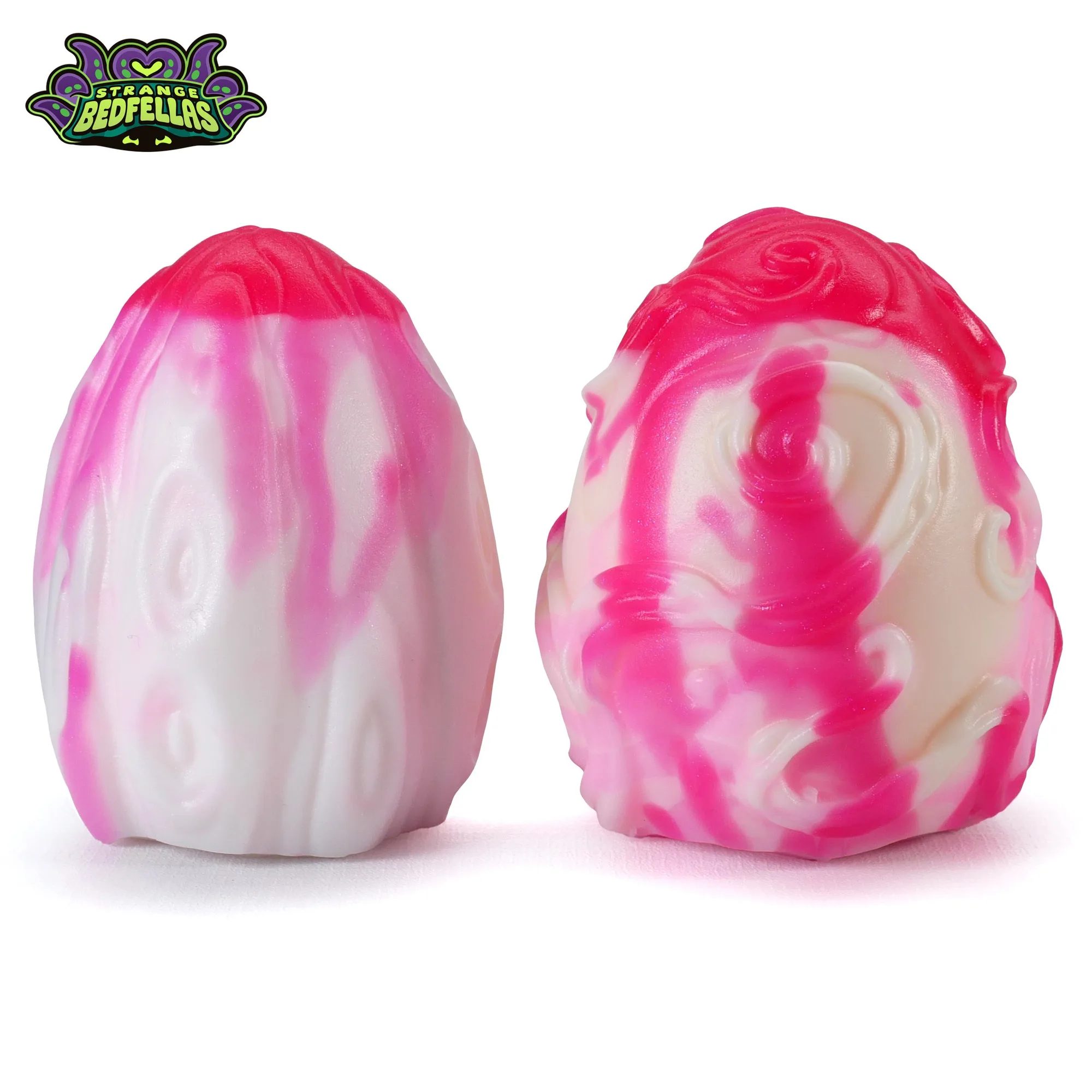 Small Emme Egg Pair -- Super Soft silicone -- E-2076