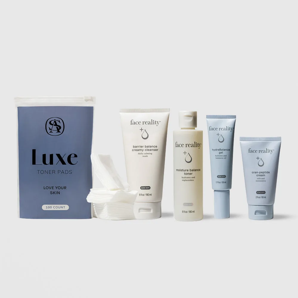 Kit Face Reality anti-acne per pelle secca o sensibile