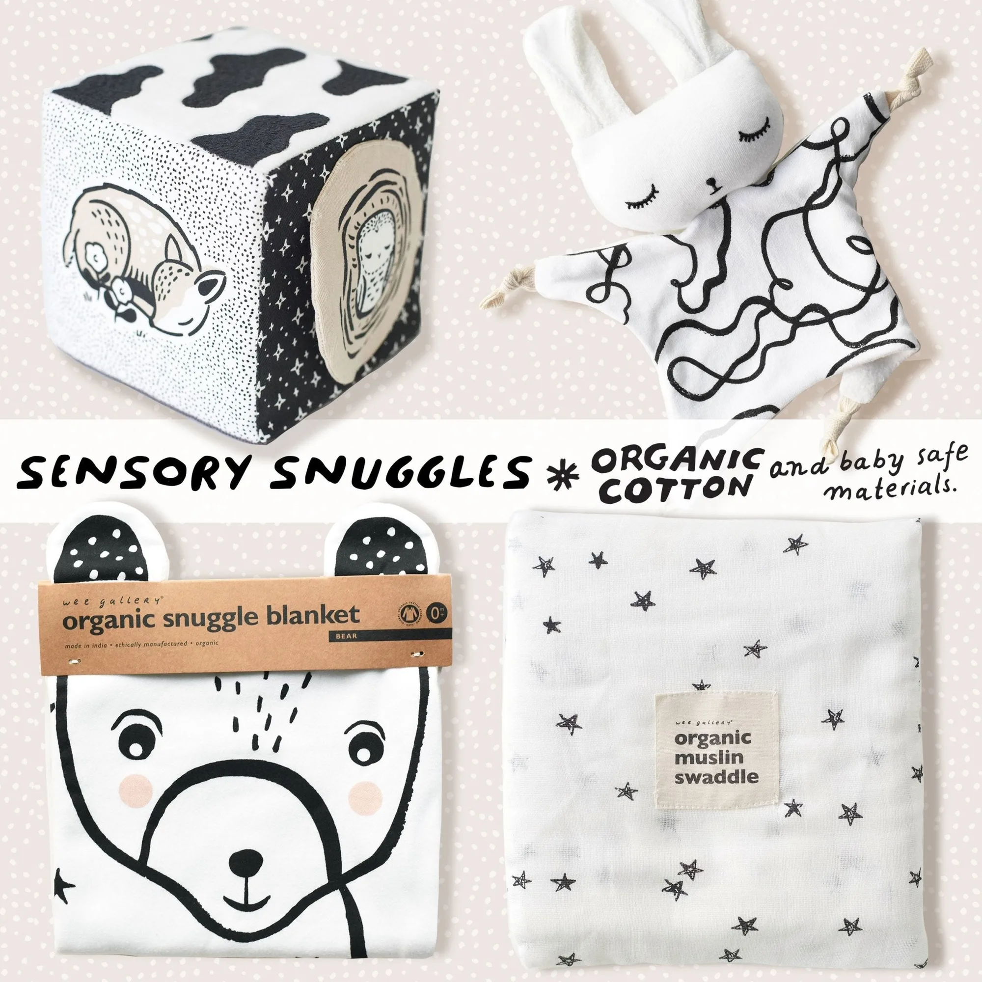 Pack sensorial para bebé: lo que esconde Snuggles