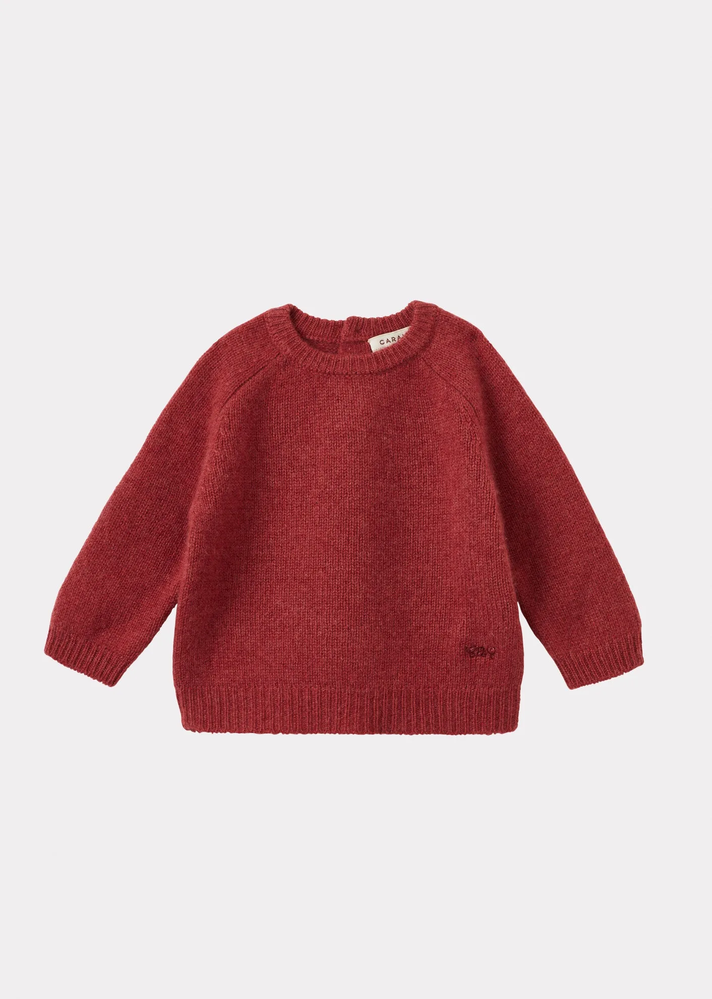 POA BABY CASHMERE JUMPER - ROSE