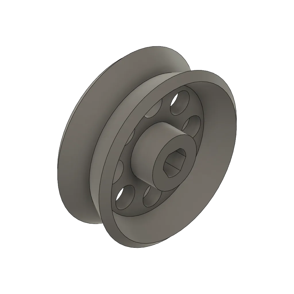 림 Ø 25/4 mm, 프로파일 구멍 포함
