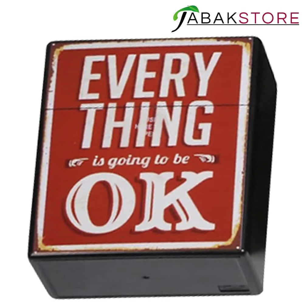 It´s Cool Zigarettenbox | Platz für bis zu 50 Zig. | Every Thing