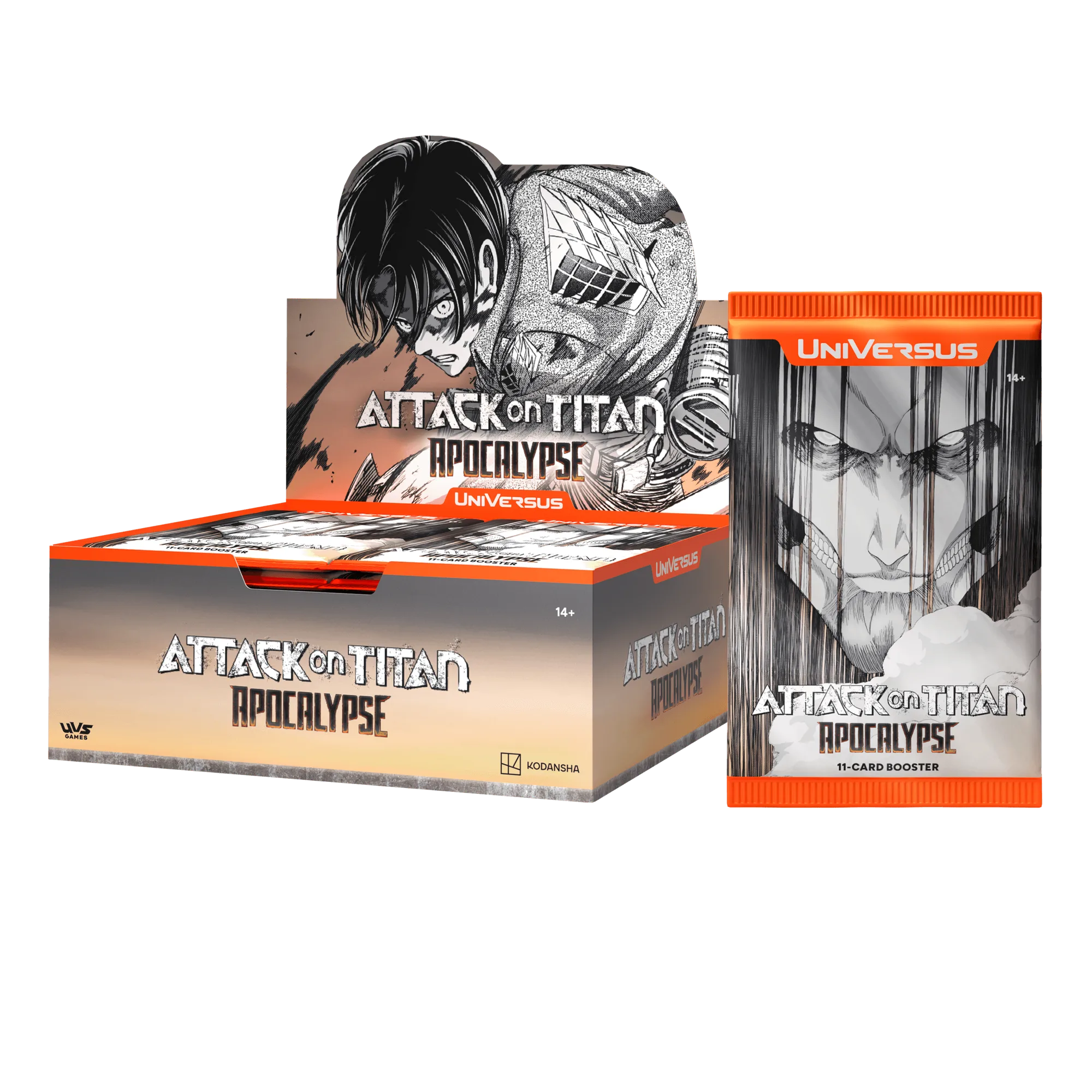 Attack on Titan: Apocalypse Booster Display