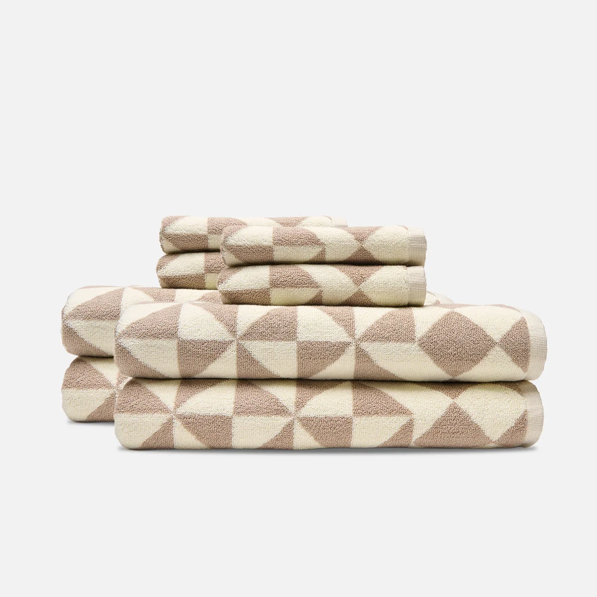 Gatsby Towel Bundle (4+4) - Stone