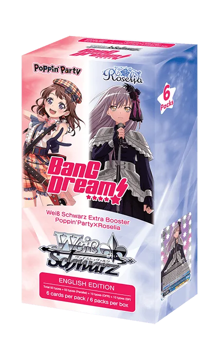 Weiss Schwarz: Poppin' Party x Roselia Extra Booster Box