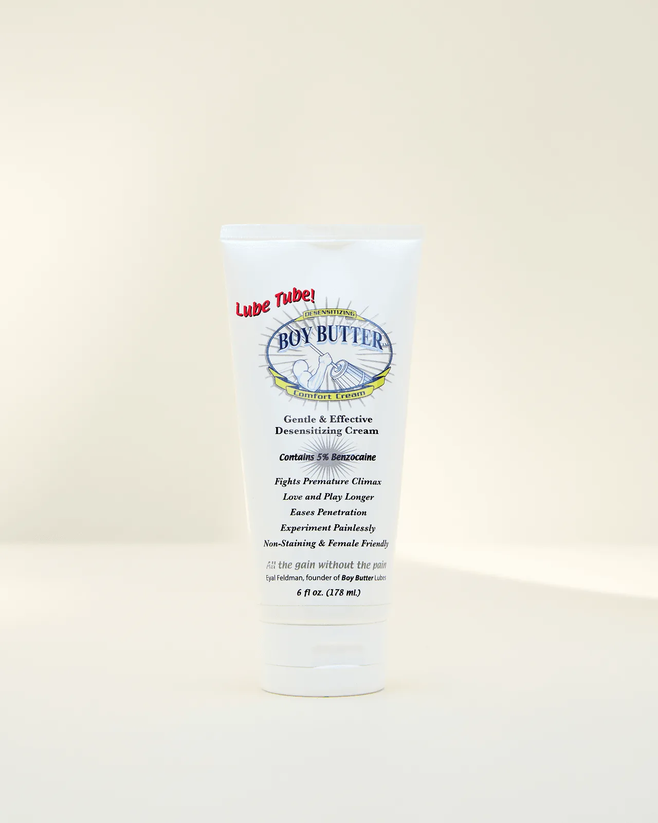 Boy Butter Comfort Cream Desensitizing Formula 6 oz
