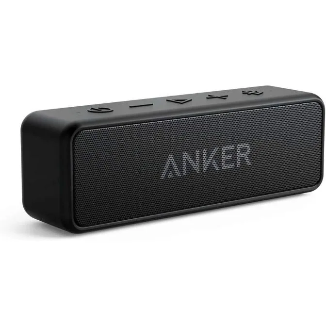 Altavoz Bluetooth Anker Soundcore 2 con funda de viaje oficial