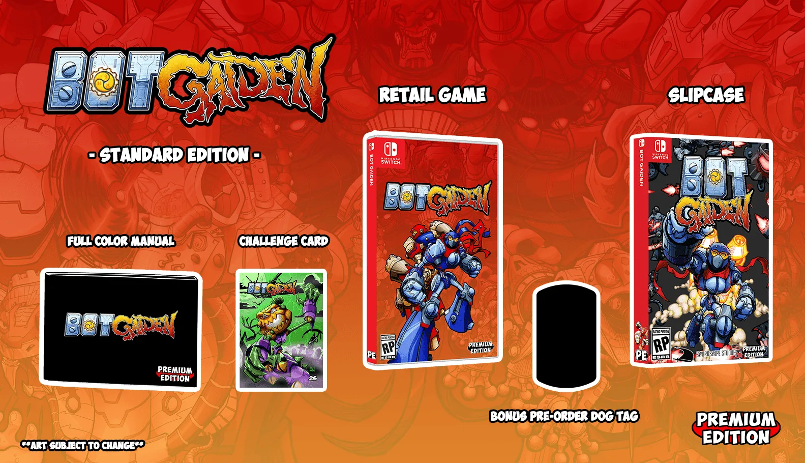 Bot Gaiden - Standard Edition (PRE-ORDER)