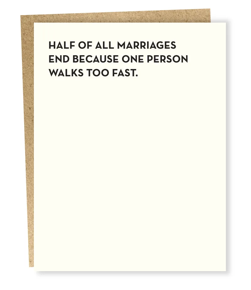 carta camminatore veloce