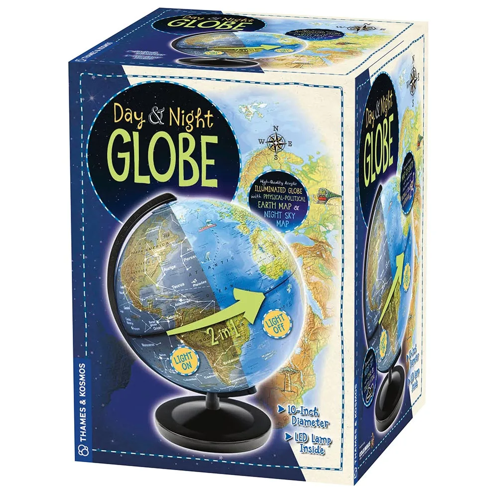 Day & Night Globe: What the Two Maps Show You