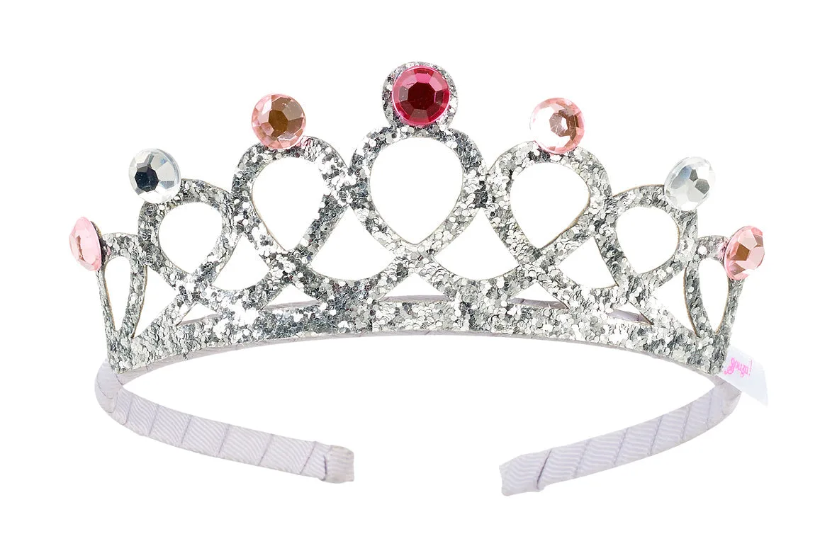 Crown Emy (silver) Costume Accessory for Kids - Carnival & Festive Use