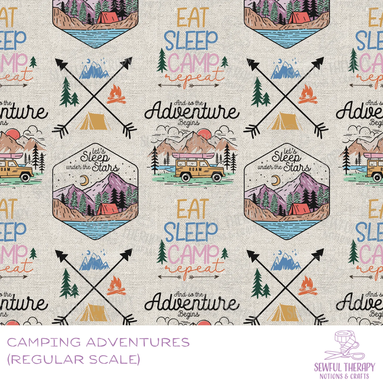 Camping Adventures Hexatex (YD)