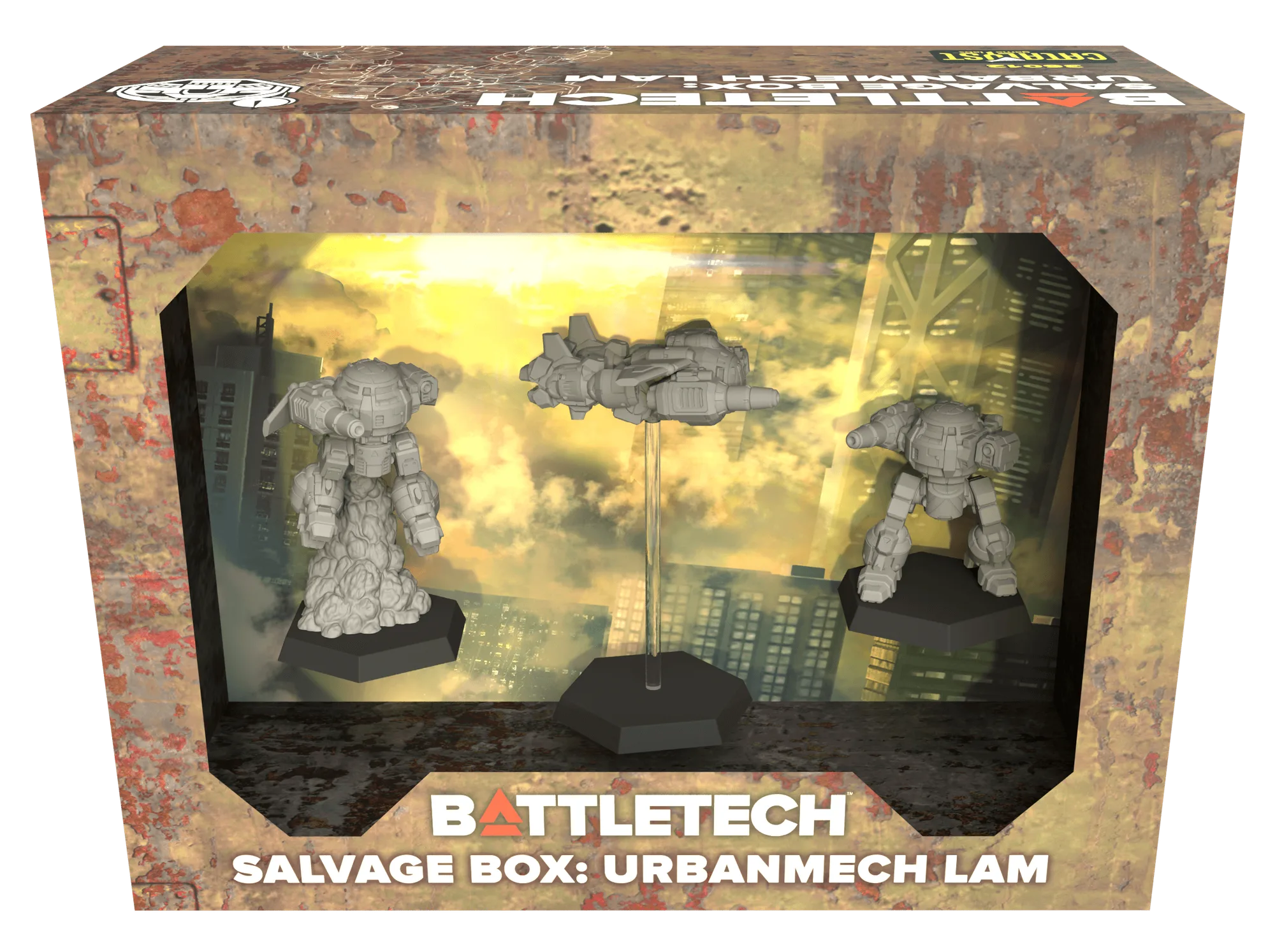 BattleTech Salvage Box: UrbanMech LAM Contents