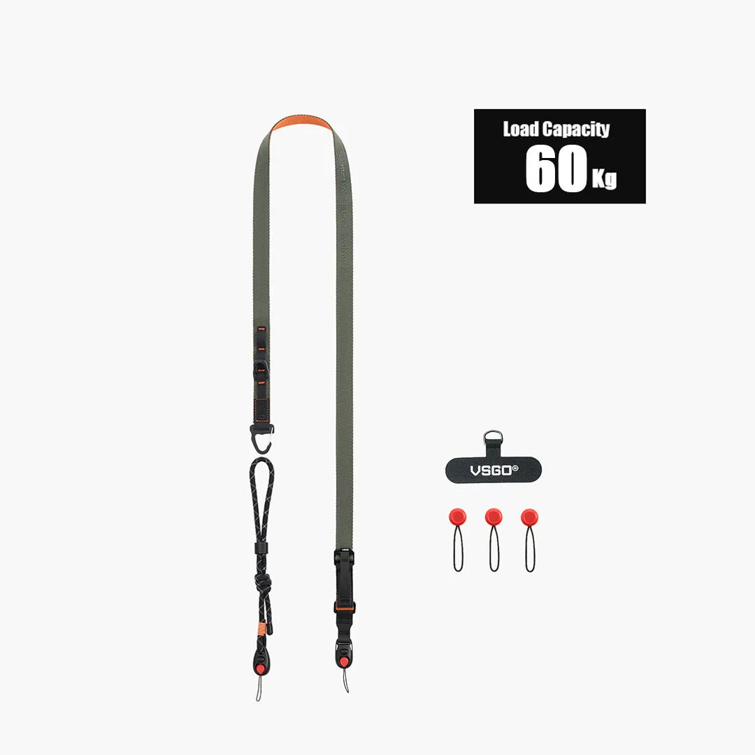 Correa de cámara y correa de muñeca Black Snipe Urban Elite