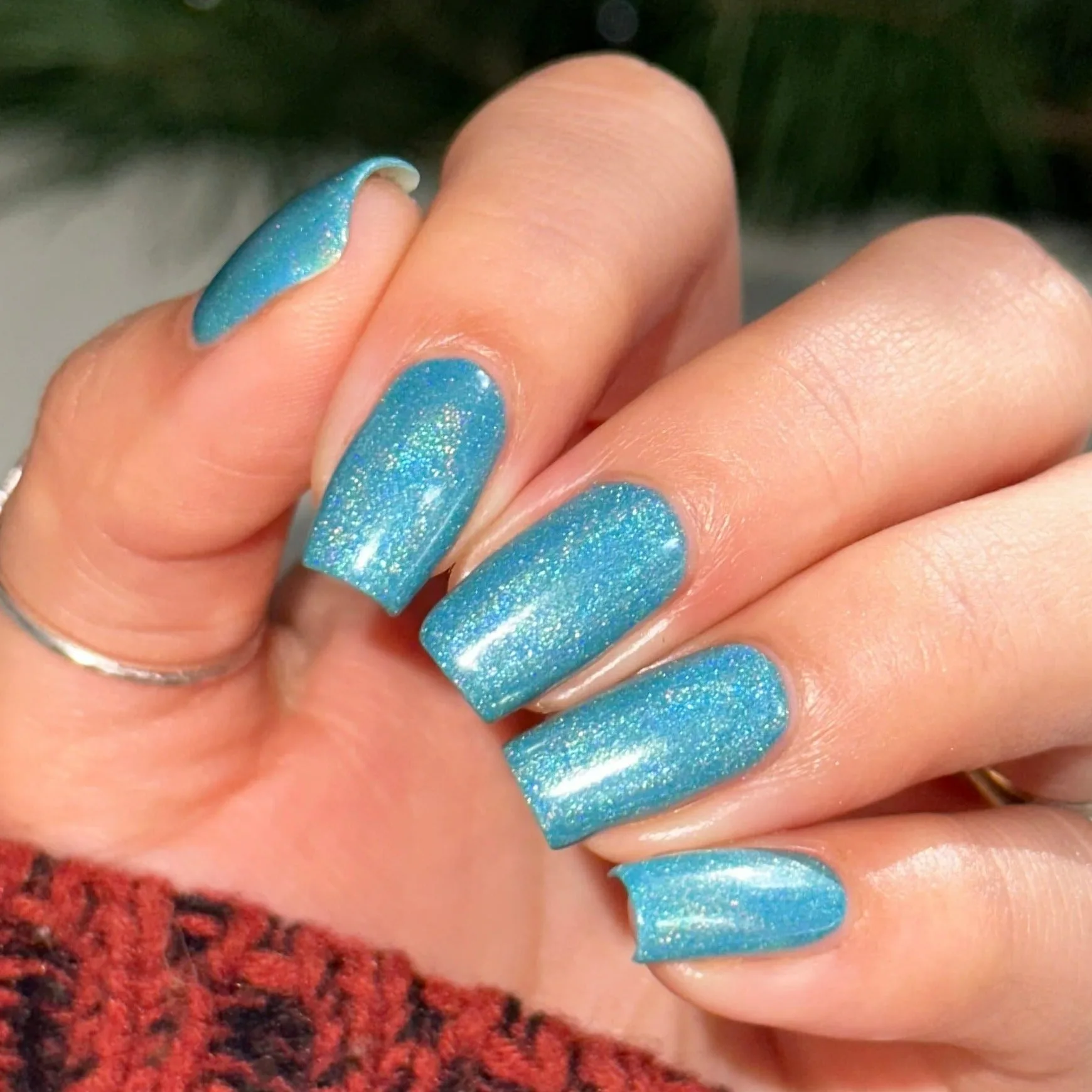 Turquoise - Light Blue Holographic Polish - Gemstone Collection Pt. 4