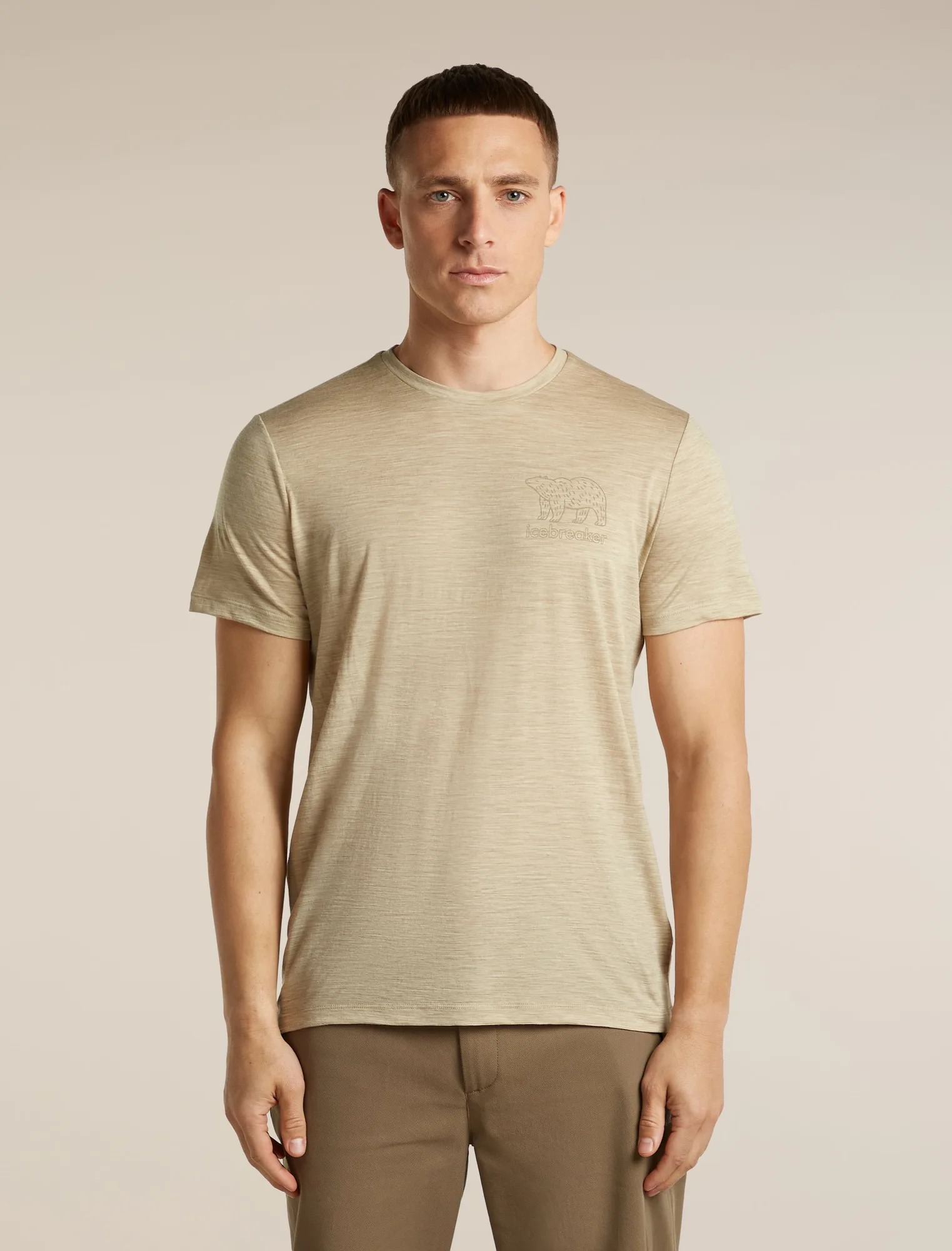 T-shirt a maniche corte Merino 150 Tech Lite uomo Forest Footsteps