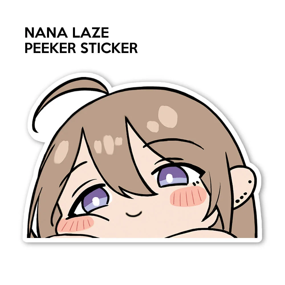 Nana Laze Peeker Chibi Sticker