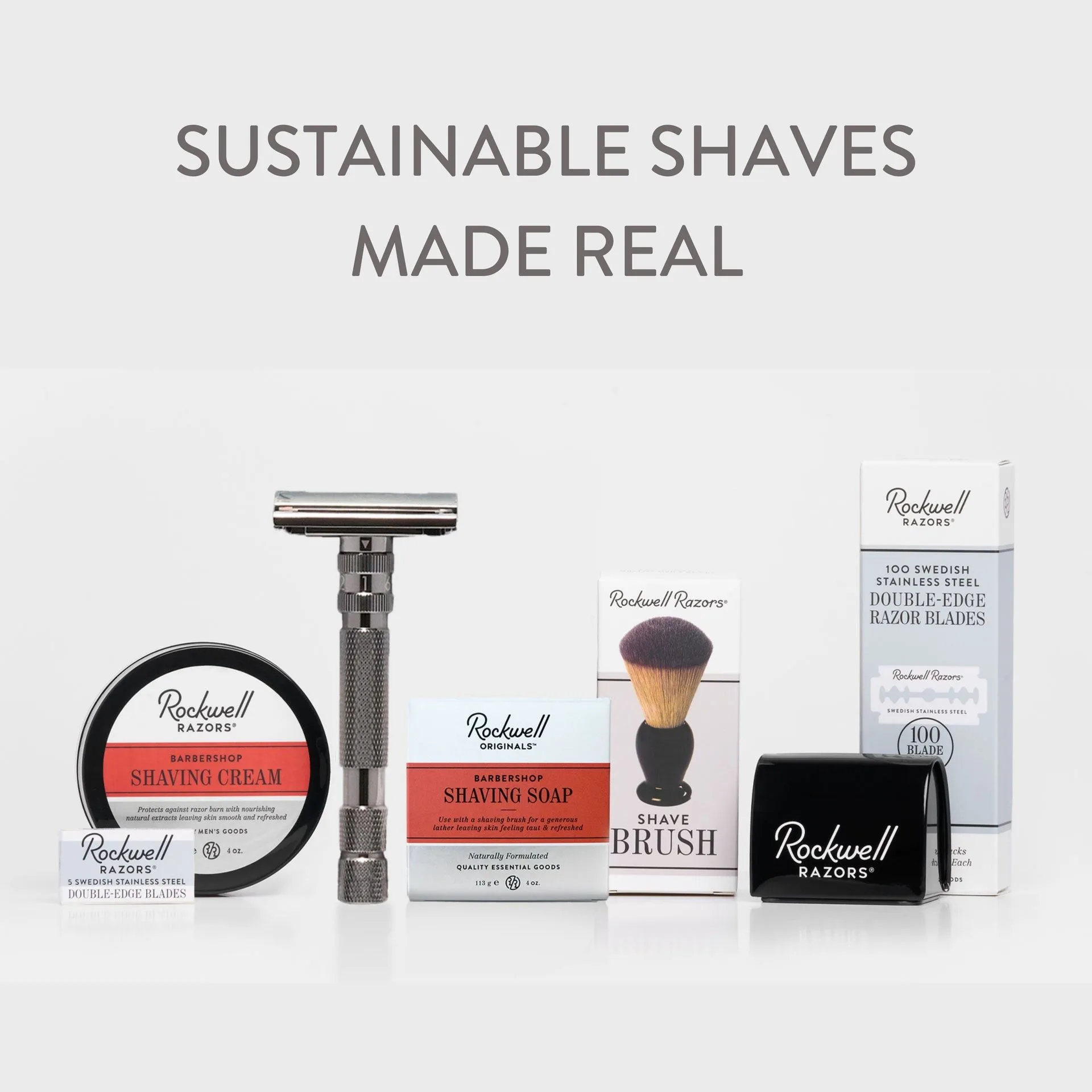 The Rockwell T2 Eco Shave Kit