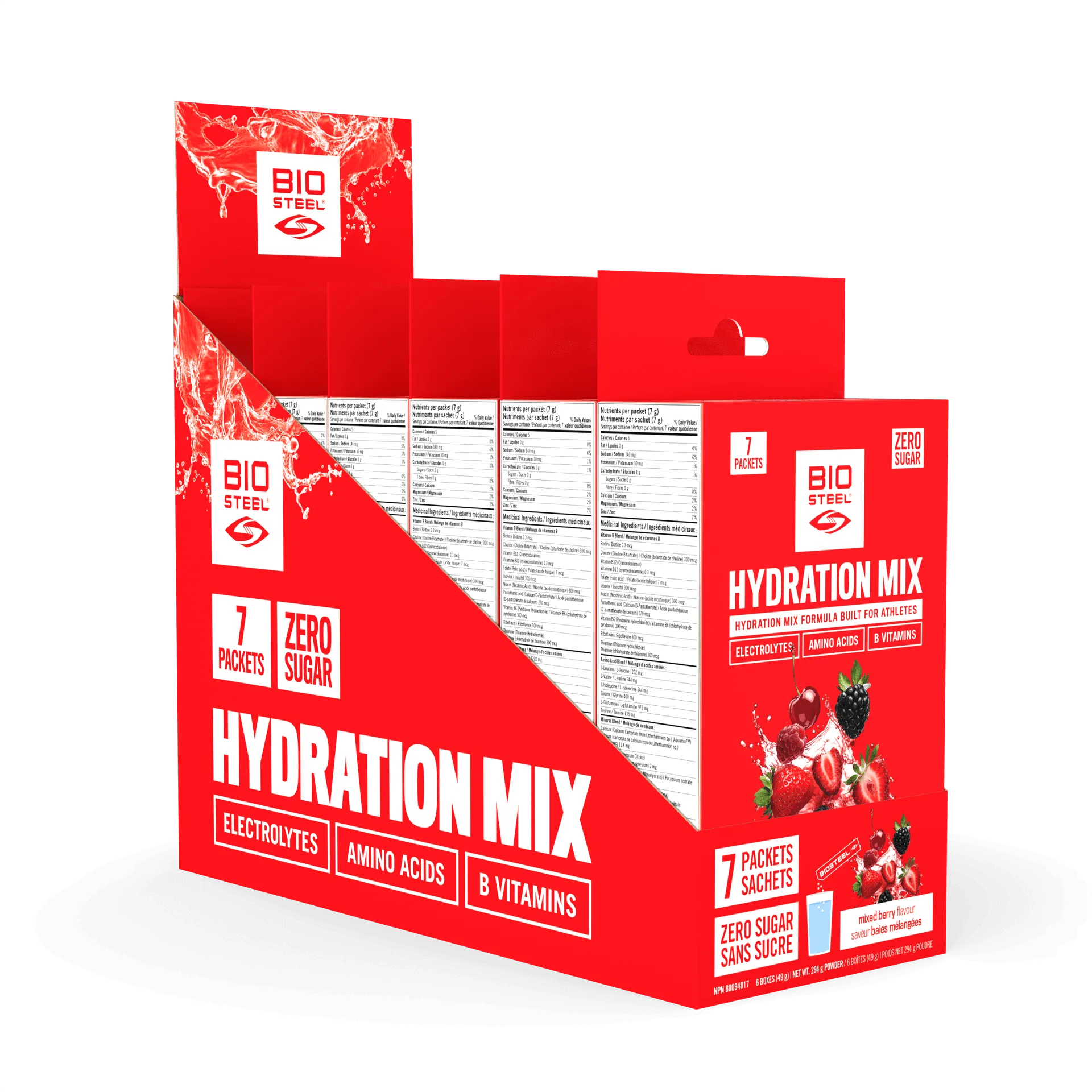 HYDRATION MIX / Mixed Berry - 42 Packets