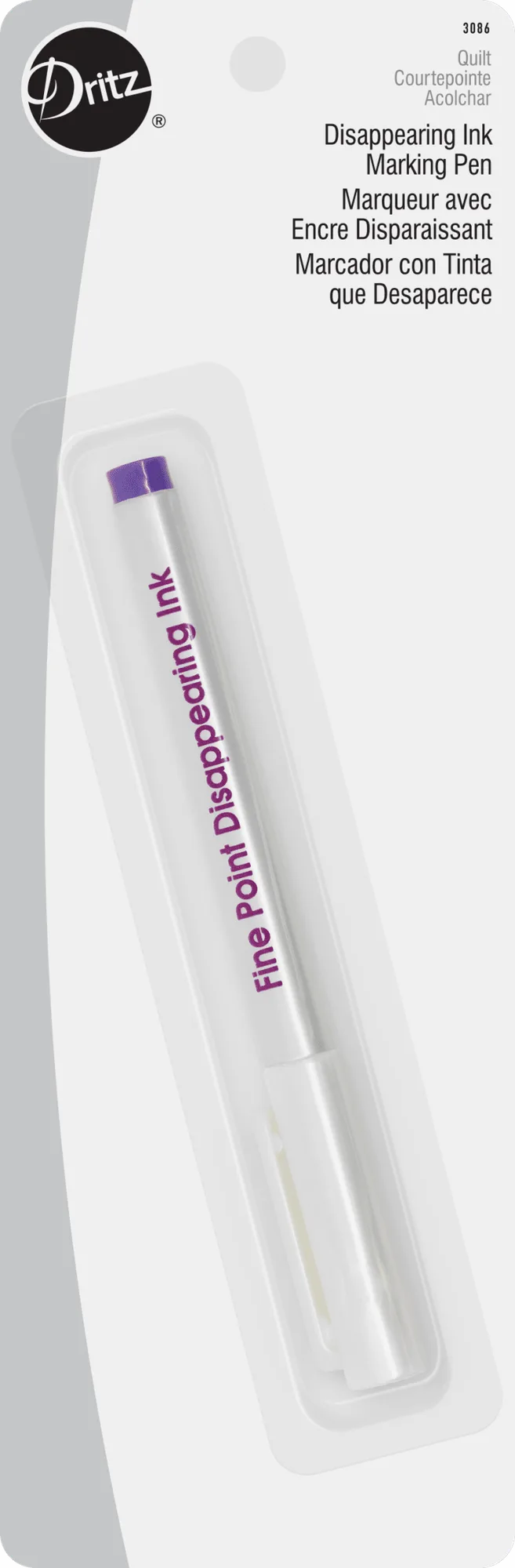 Disappearing Ink Marking Pen, Fine Point, Purple