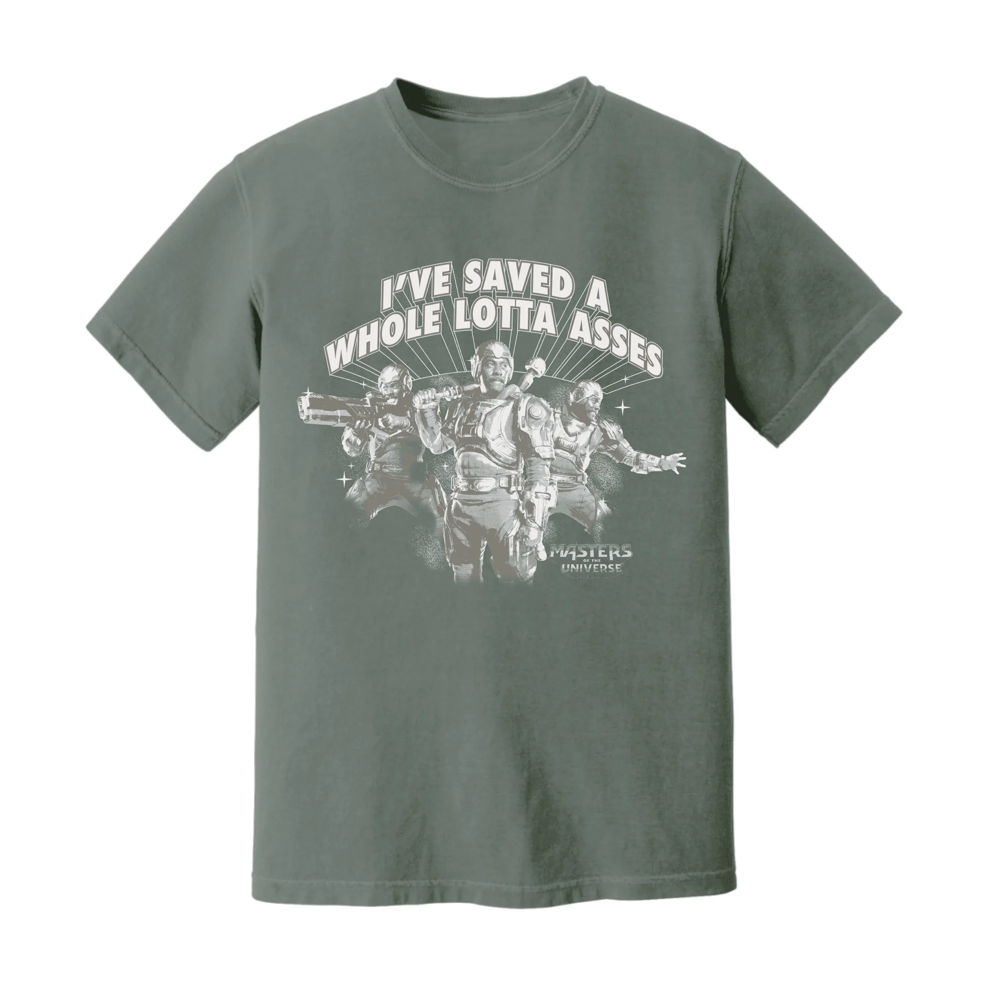 Masters of the Universe Film Man-at-Arms Grünes T-Shirt