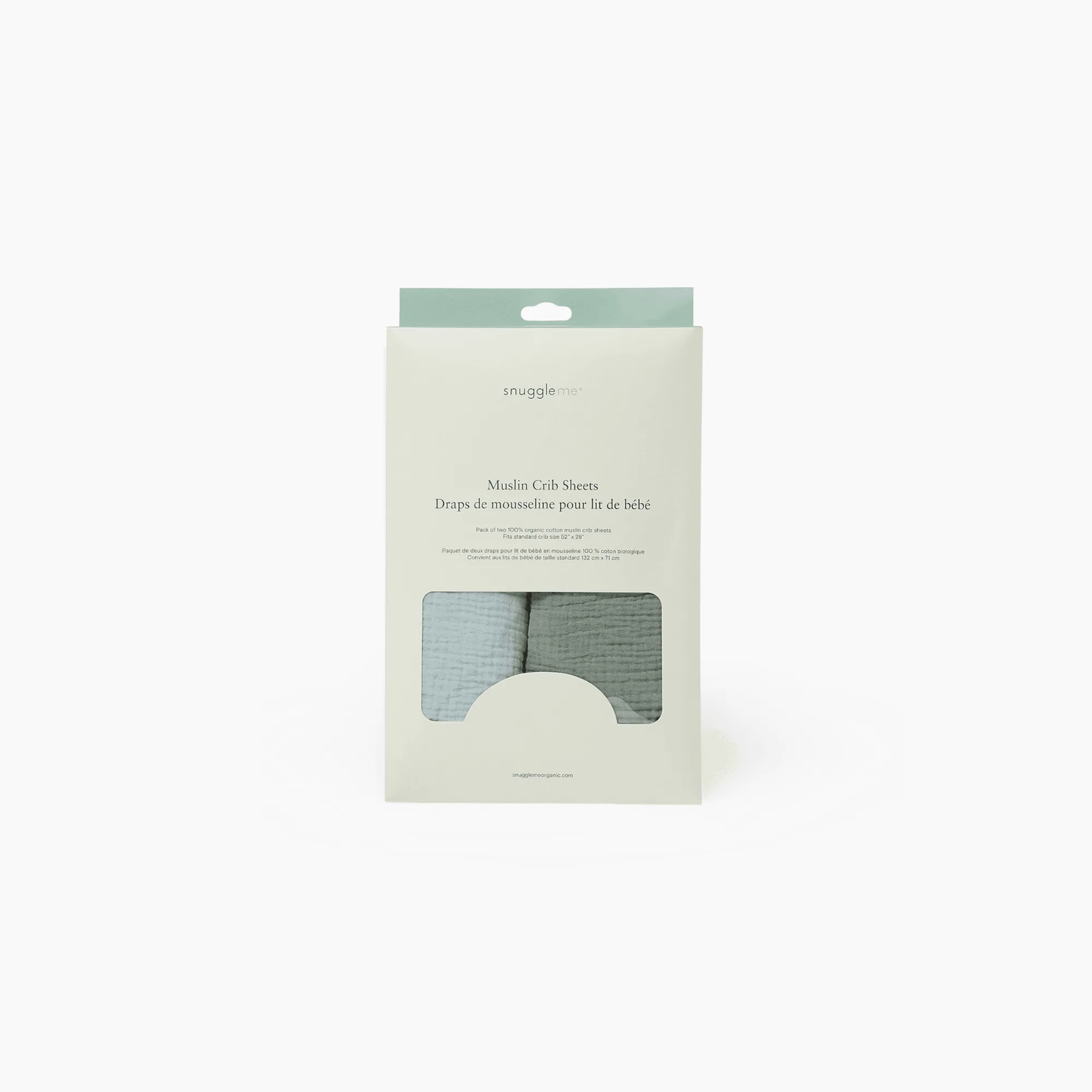 Muslin Crib Sheets | Bluebell + Slate