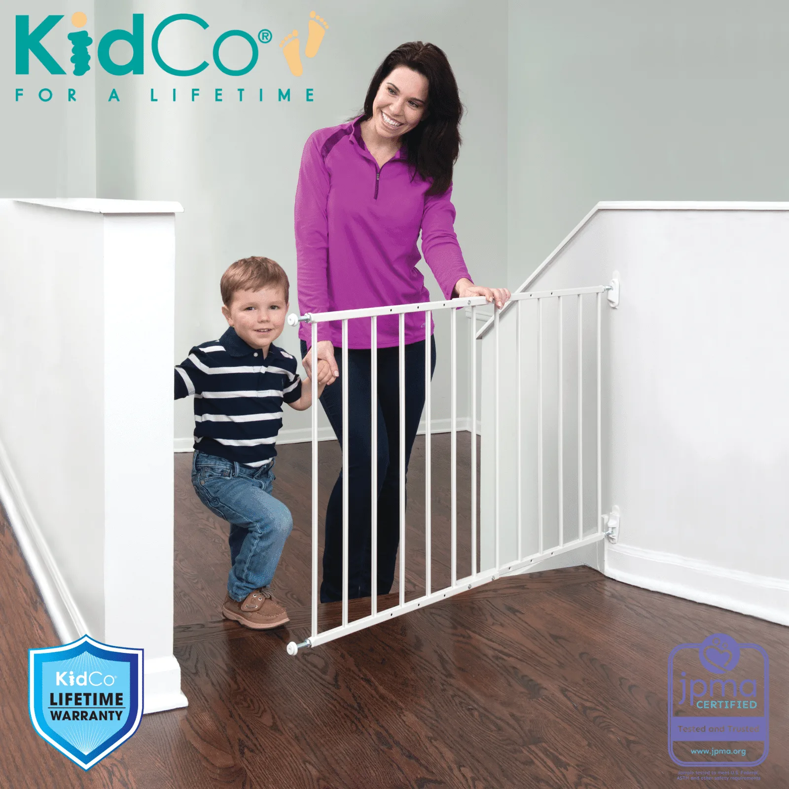 Install a Quick Install Safeway Gate on Stairs