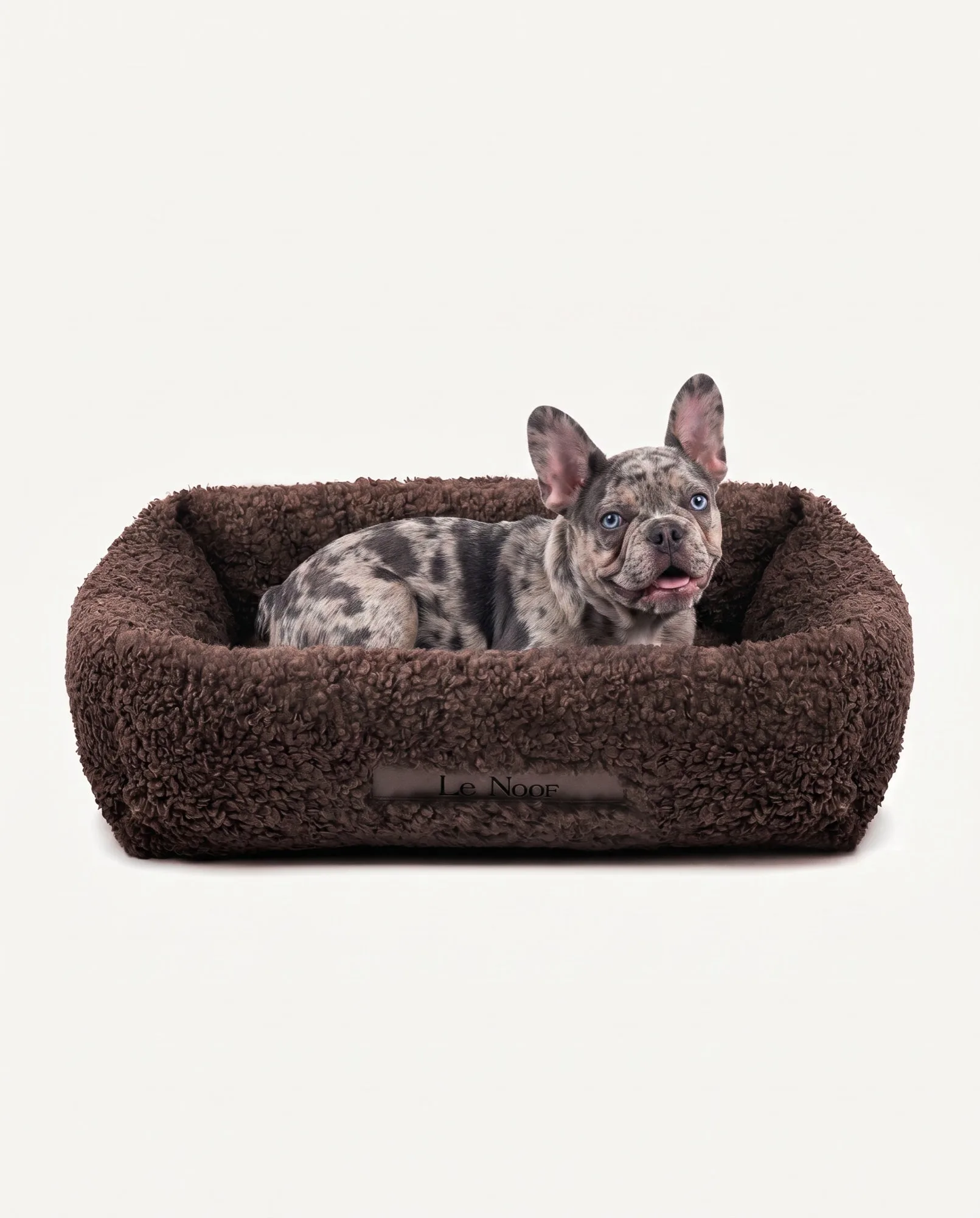 French Bulldog Brown Teddy Dog Bed