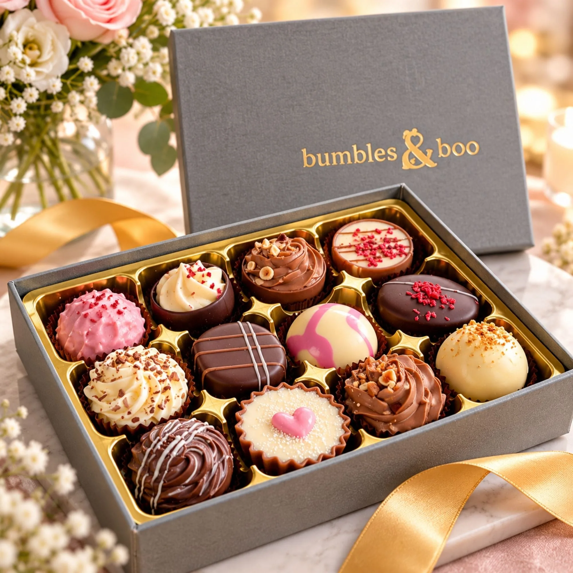 Chocolate Box Selection of 12 Luxury Chocolates