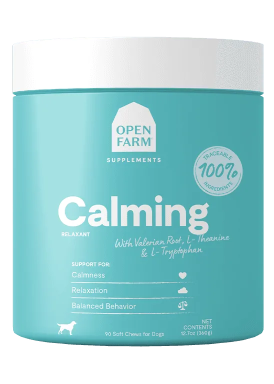 Calming Health Supplement Chews for Dogs