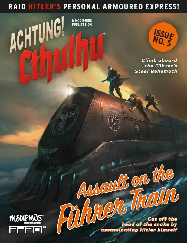 Achtung! Cthulhu 2d20 : Assaut sur le train du Führer