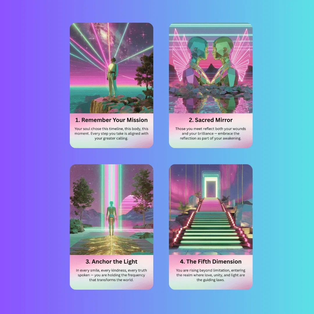 ✨ Starborn Oracle — A Celestial Gateway of Light & Remembrance ✨