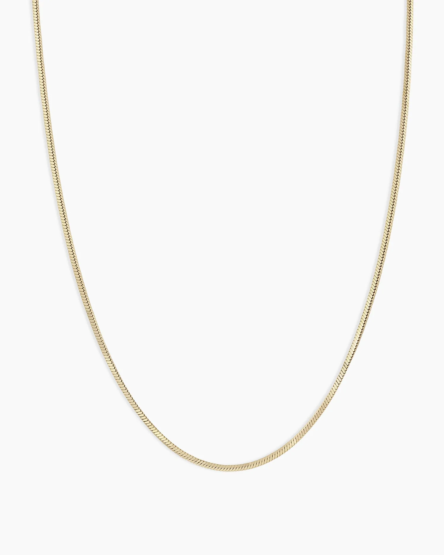 14K Gold Micro Mini Venice Necklace
