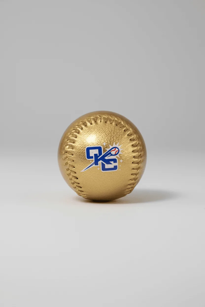 OKC Comets Gold Baseball