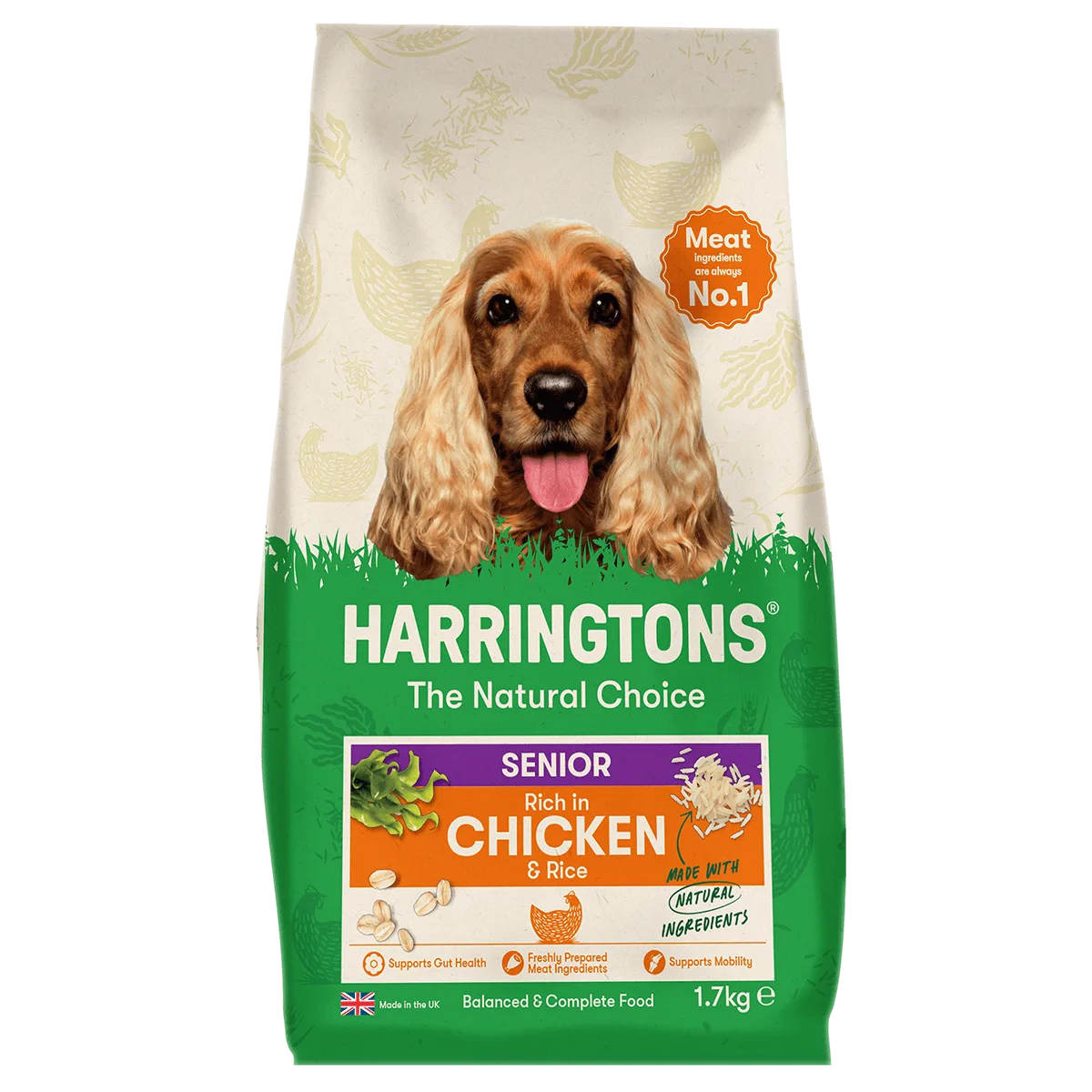 Dry Senior Dog Food: What to Look for in Chicken & Rice