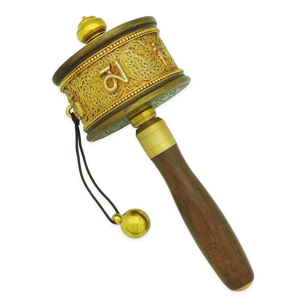 Superb Quality Hand Prayer Wheel | FENG SHUI BESTBUY