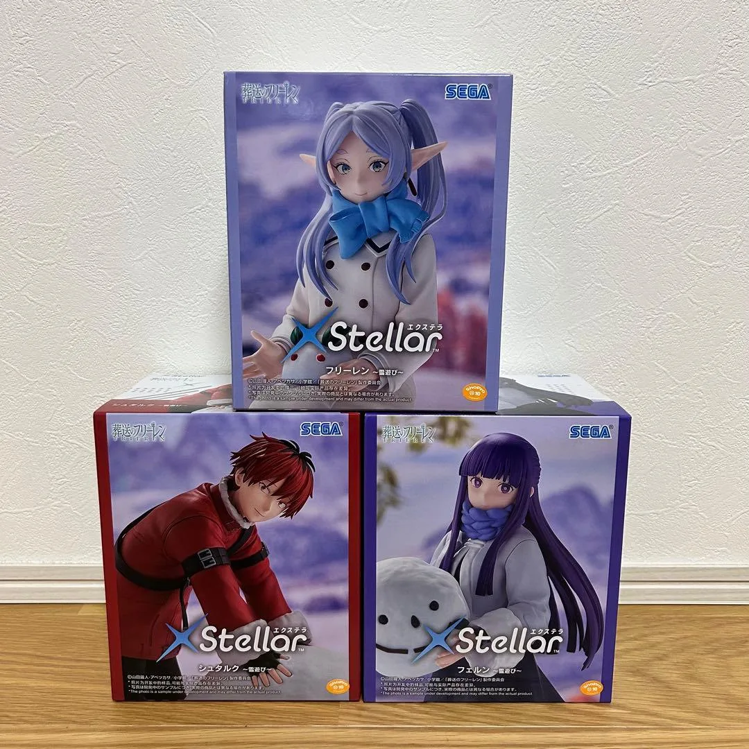 Tips til udstilling af Frieren Snow Play figur