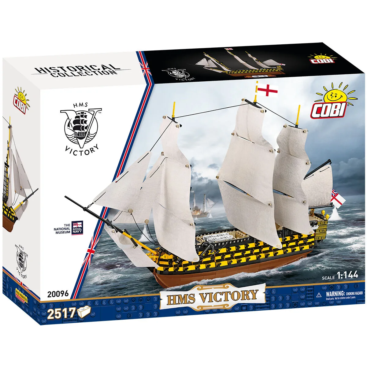 COBI 拿破崙 vs HMS Victory:拿破崙戰爭系列比較