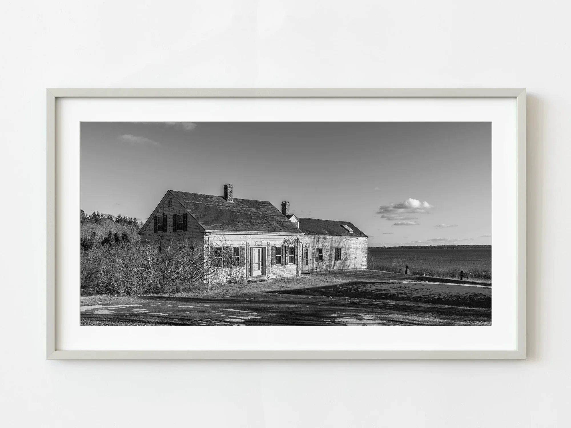Forgotten Coastal Home in Maine USA Visual Tale | Limited Edition of 10