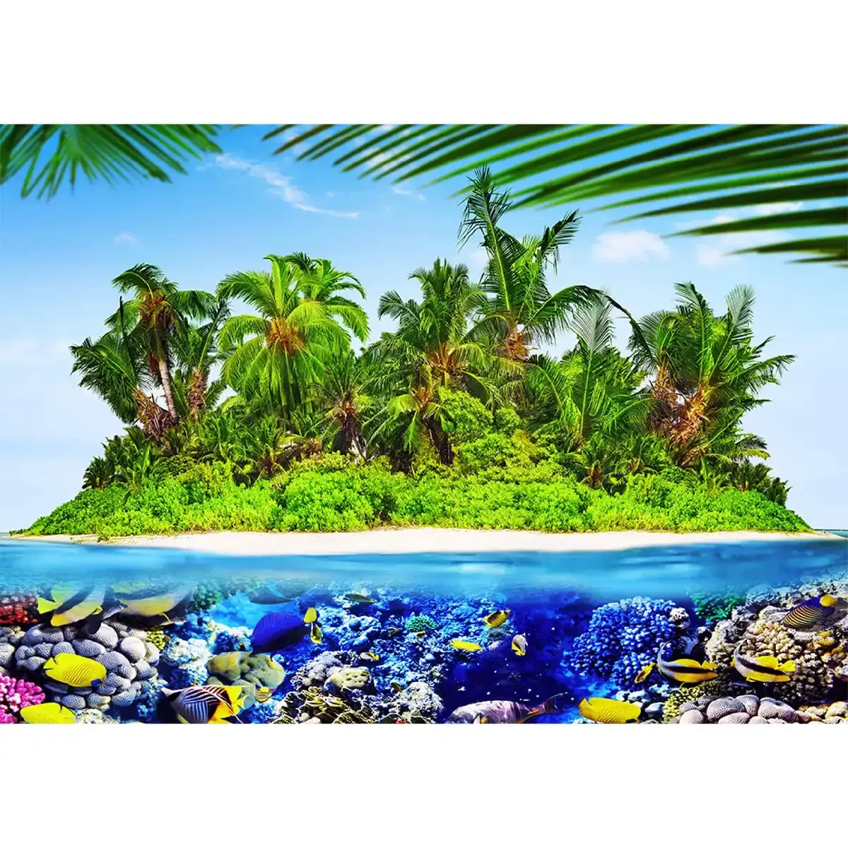 Exotic Treasure Island 200 Wooden Puzzle