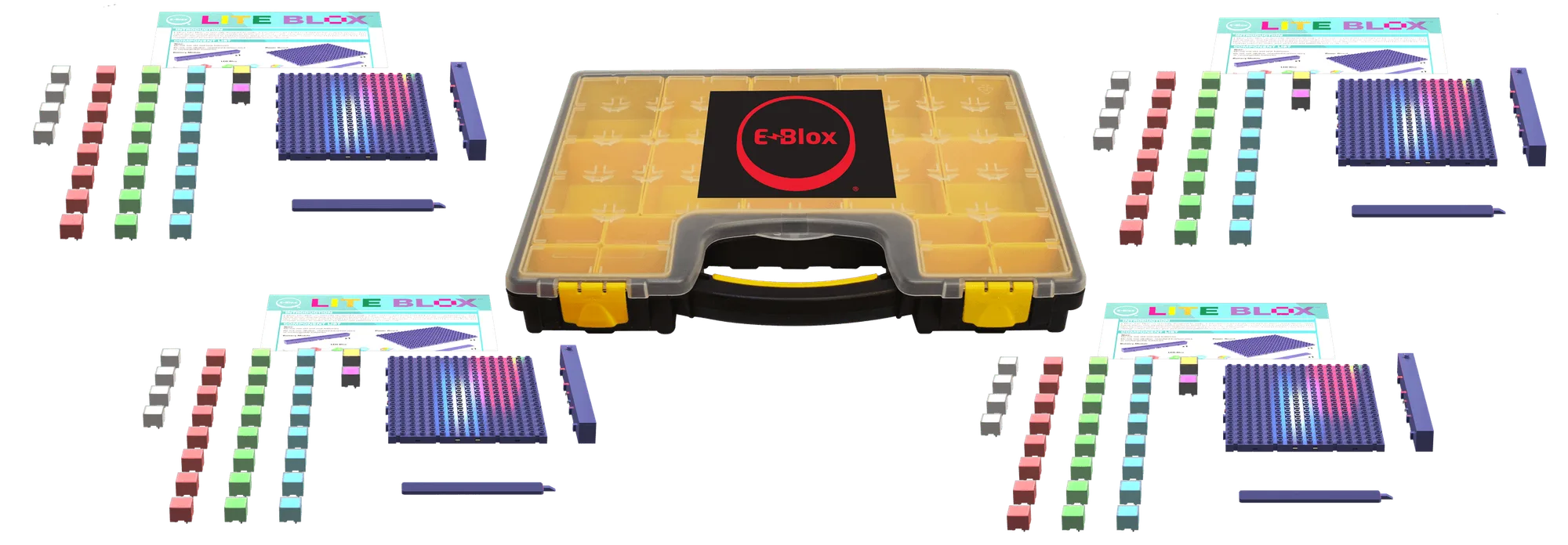 مجموعة الفصل الدراسي Lite Blox - مكعبات البناء E-Blox®