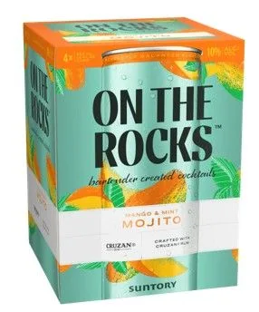 ON THE ROCKS MOJITO MANGO & MENTA (4 UNIDADES)