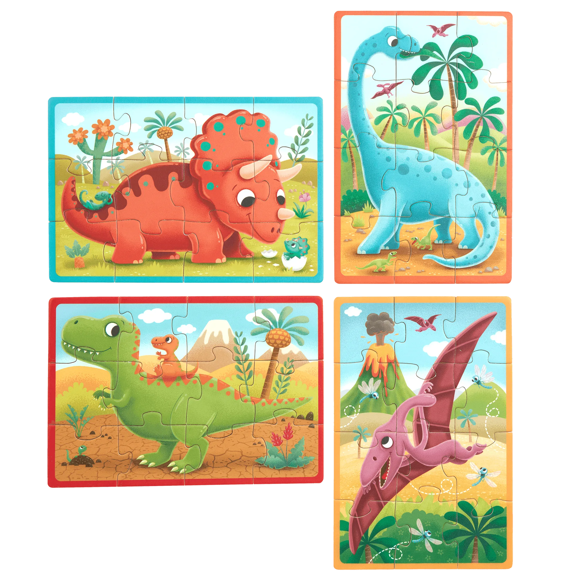 Pack o' Puzzles - Dinosaurs